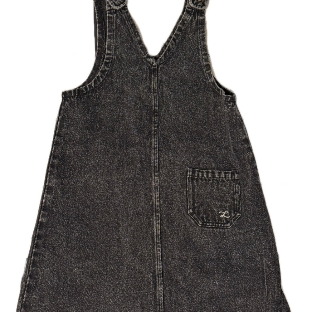 Kids Denim Overall Dress